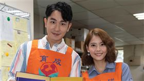 陳謙文,王樂妍。TVBS提供