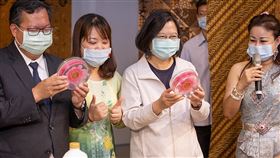 總統參訪「桃園市新住民文化會館」及「桃園軌道願景館」（圖／總統府）