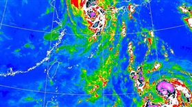 三立準氣象／台灣連閃2颱！海神快速增強　恐中颱「撲日」（圖／中央氣象局）
