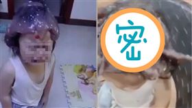 女童,頭髮,史萊姆,貪玩,全毀,媽媽