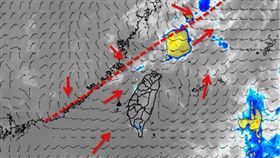 「天氣職人－吳聖宇」粉專發文表示，下週的天氣不是太好，下雨的機會大。（圖／翻攝自「天氣職人－吳聖宇」粉專）