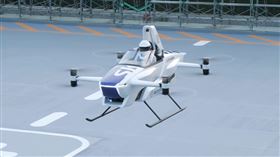 ▲日本飛行車公司SkyDrive於豐田測試場地完成飛行汽車首次載人測試。（圖／翻攝自SkyDrive/YouTube）