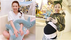 二伯,產後,5個月,身材,比基尼,蔡阿嘎,圖／翻攝自IG