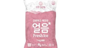 ▲GS Retail製作的超商冰塊。（圖／截自韓國媒體）