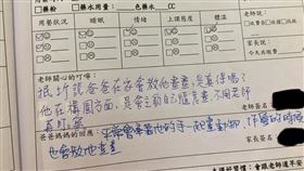 爸爸「回聯絡簿」講幹話！網一看羞爆：老師可能先報警（圖／翻攝自爆廢公社臉書）