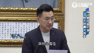 論述需中國同意？江啟臣暴怒嗆中常委
