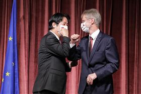 賴清德出席捷克團答謝晚宴，盼兩國持續為國際民主努力（圖／總統府提供）