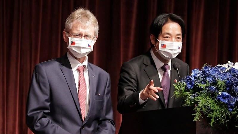 捷克團晚宴…賴清德盼兩國持續拚民主