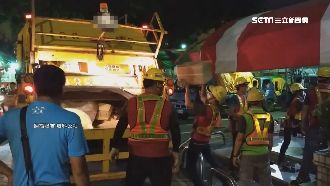 台中媽祖廟普渡　金紙全丟「垃圾車」