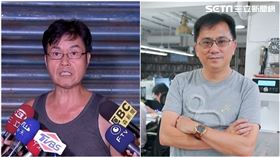 加利老闆林明進（左）與486先生（合成圖／資料照）