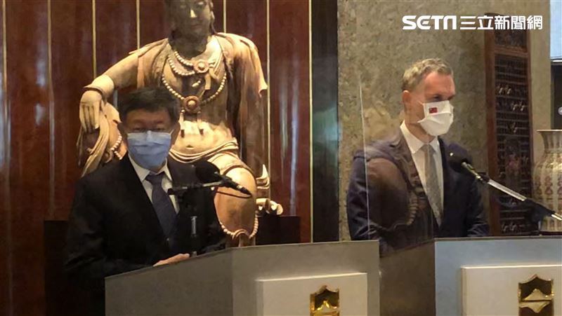 布拉格市長談一中原則　柯文哲這樣說