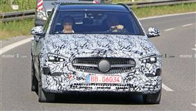 ▲賓士C-Class測試車（圖／翻攝自motor1）