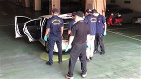南投、虐童埋屍、運屍車、檢警採證（圖／翻攝畫面）