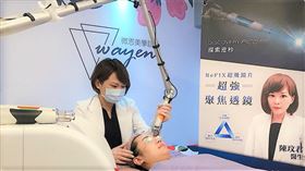 名家專用／陳玟君醫師表示，皮秒雷射對於斑點和痘疤都能有效去除，術後幾乎沒有傷口，熱傷害效應較低，且不易反黑，不論夏天或冬天都是適合的雷射治療。(勿用)