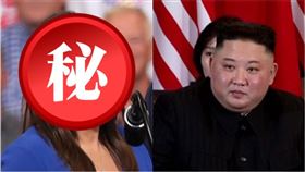 美國白宮發言人Sarah Sanders,金正恩,翻攝自推特,資料照