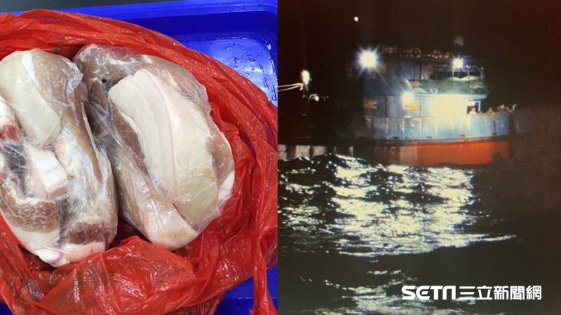 中國漁船越界捕撈　艙內竟有2斤豬肉