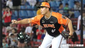 ▲統一獅投手鄭鈞仁。（圖／記者劉彥池攝影）