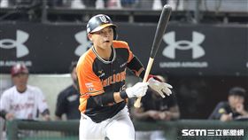 ▲統一獅捕手陳重羽。（圖／記者劉彥池攝影）