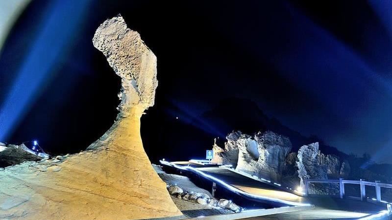 夜訪野柳　享受夜間海岸光影之美！