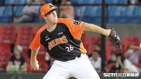 ▲統一獅先發投手泰迪。（圖／記者劉彥池攝影）