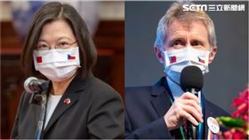 蔡英文、韋德齊（組合圖／總統府提供）