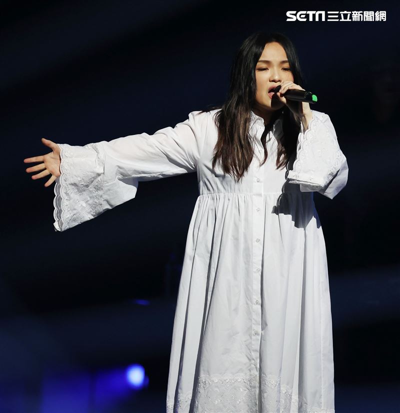 徐佳瑩臺北流行音樂中心「嗨！北流」開幕演唱會。（記者邱榮吉/攝影）