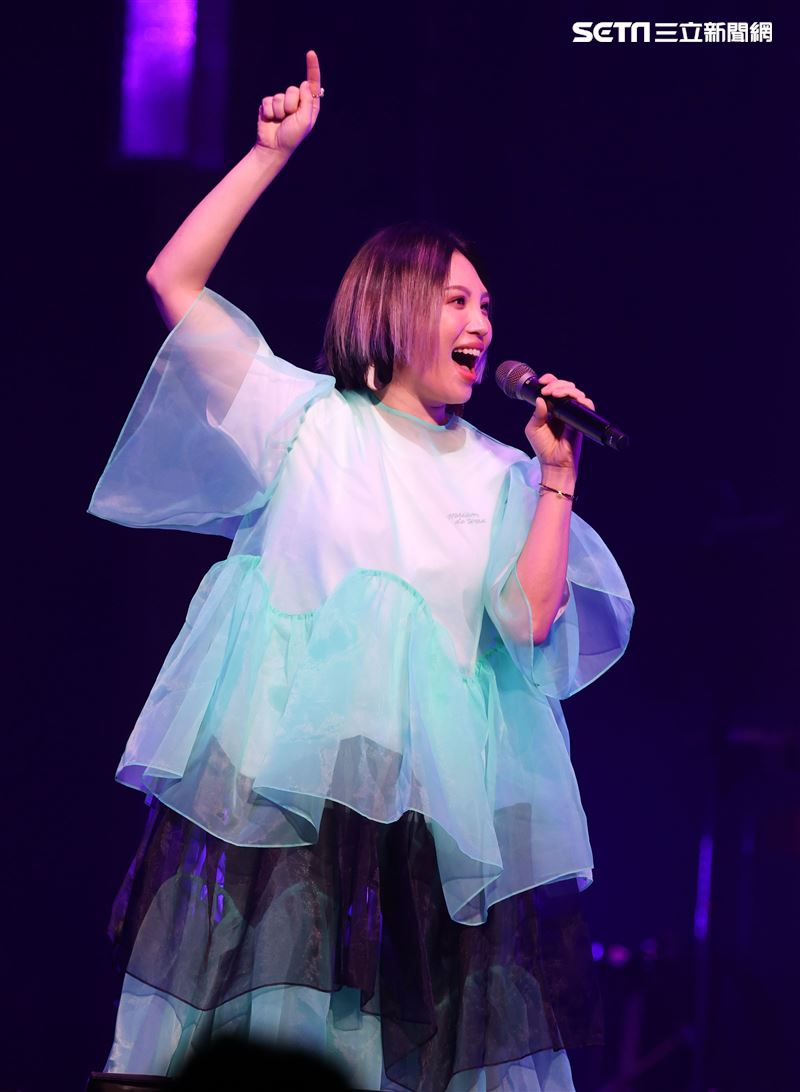魏如萱臺北流行音樂中心「嗨！北流」開幕演唱會。（記者邱榮吉/攝影）