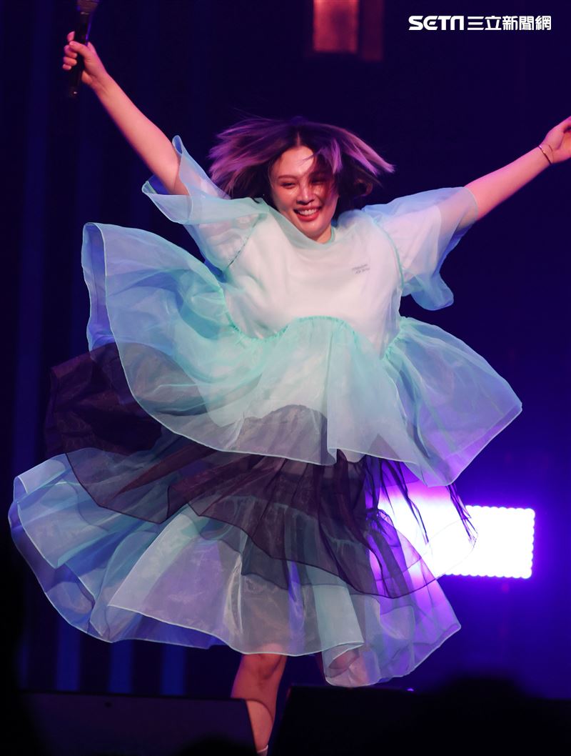 魏如萱臺北流行音樂中心「嗨！北流」開幕演唱會。（記者邱榮吉/攝影）