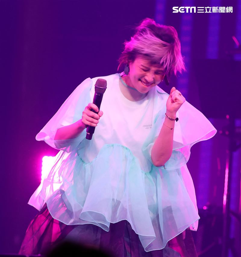 魏如萱臺北流行音樂中心「嗨！北流」開幕演唱會。（記者邱榮吉/攝影）