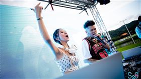 蕾菈首次公開DJ表演，登上S2O電音節舞台。（圖／S2O提供）