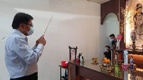 嚴詠能辭世　潘孟安前往祭悼