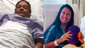 喬絲琳救了曾經逮捕過自己的警察特雷爾一命，2人變成朋友。（圖／翻攝自Rick Karle WVTM 13臉書） 