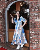 鬼后周姿君三立新聞網專訪。 (記者邱榮吉/攝影)