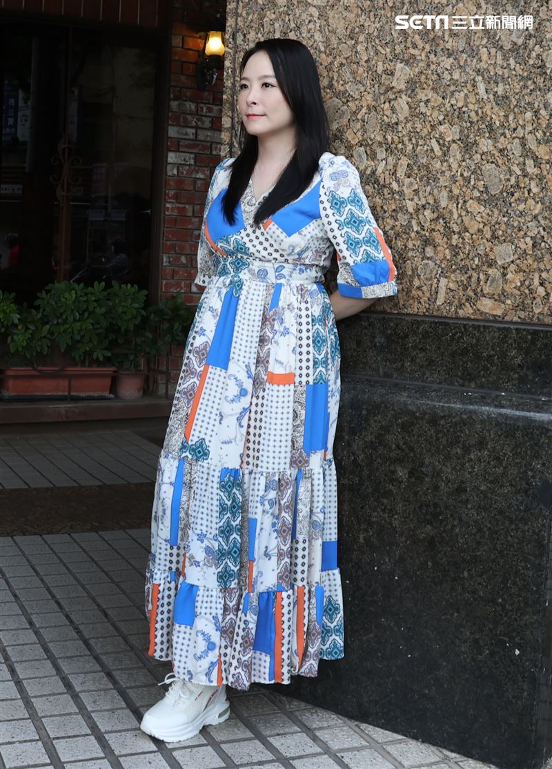 鬼后周姿君三立新聞網專訪。 (記者邱榮吉/攝影)