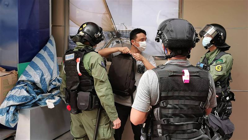 906反國安法遊行　逾90人被逮捕