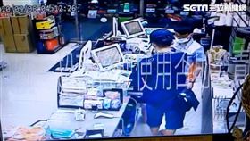 長安西路,超商,搶劫　翻攝畫面