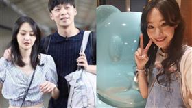 張恒 鄭爽（圖／翻攝自微博）