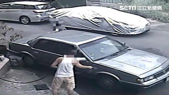 偷人家門前水洗車　夫妻：沒看到電鈴