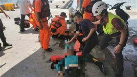 宜蘭,頭城,釣客,落海,大溪漁港