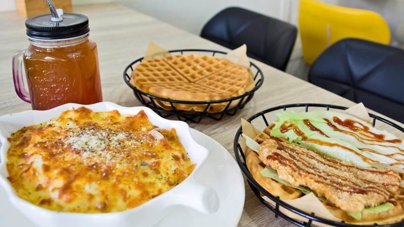 鬆餅多元變化　15種甜鹹口味任你享