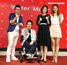 生命鬥士蔡義德台語專輯發片好友沈玉琳、李亮瑾、方千玉站台加油。（記者邱榮吉/攝影