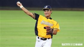 ▲中信兄弟二壘手王勝偉。（圖／記者劉彥池攝影）