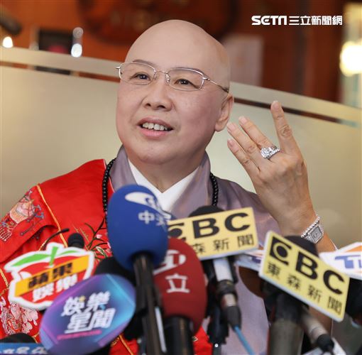 恆述法師開記者會說明欠高利貸3千多萬