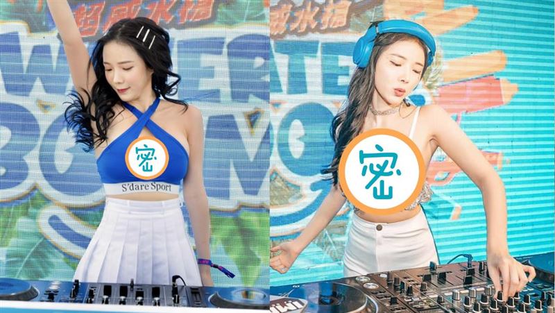 豪乳DJ嗨跳舞台　猛烈晃動差點走光