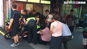 女童,車輪,電動自行車,樹林,翻攝畫面