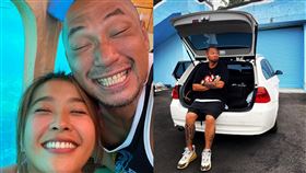 金剛,小嫻,情侶照(翻攝自 金剛IG)