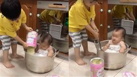 奶粉,大陸,牛奶浴,崩潰,浪費食物