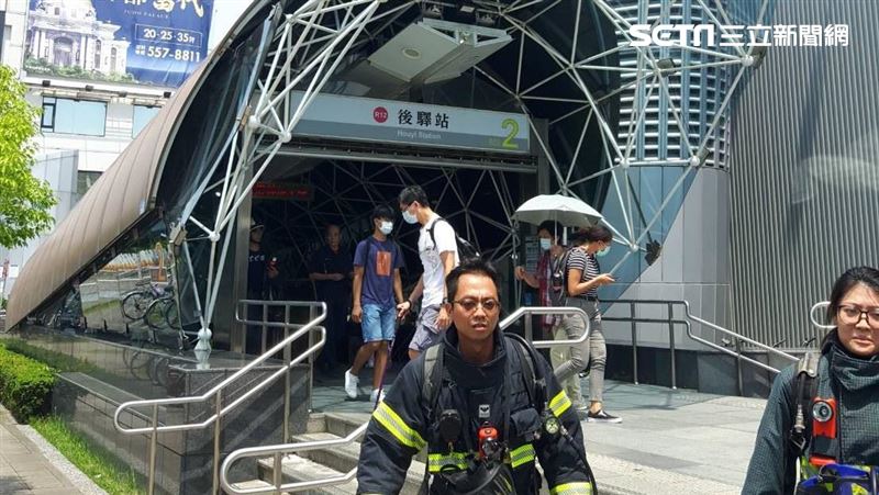 新／高捷火警！後驛站電纜冒火乘客嚇