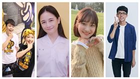 Z世代男女心中最愛的20名網紅會是誰呢。（組合圖／翻攝臉書）
