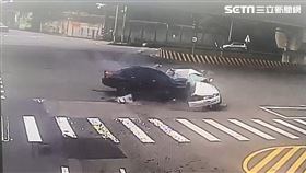 變形爛鐵,車禍,身亡,桃園,翻攝畫面